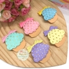 Aplique Cupcake em biscuit com lacinho G - unidade