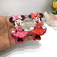 Aplique de acrílico Minnie (corpo 8cm) - unidade