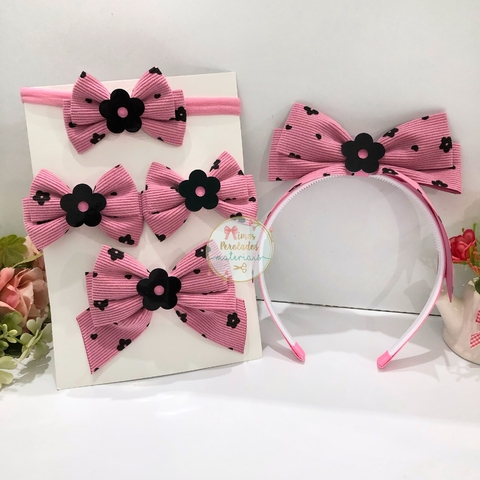 Kit Laceira de Sucesso | Luxo Floral (rosa médio) - monta 5 peças - comprar online