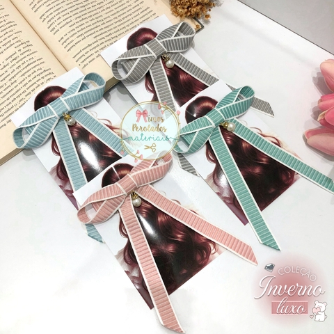 Kit Laceira de Sucesso | Presilha adulto Inverno Luxo - monta 4 peças
