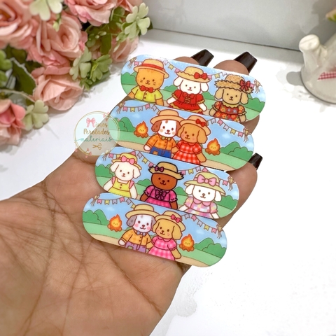 Aplique Hair Clips de acrílico Boobie Goods JUNINO - unidade - comprar online