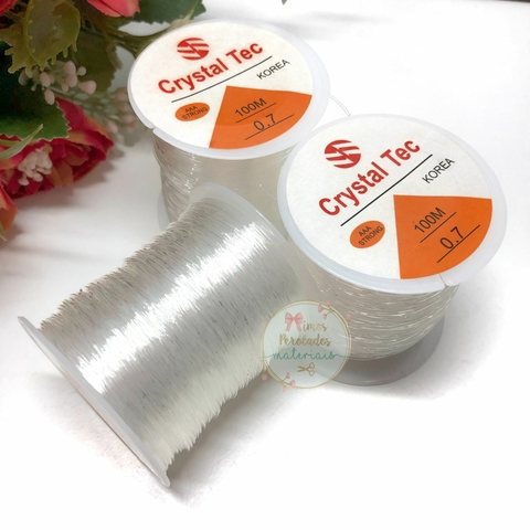 Fio de silicone 0.7 para pulseira - 10 metros