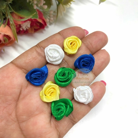 Flor de rococó Brasil - MISTO com 8 unidades