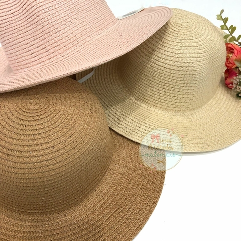 Chapéu de palha infantil Luxo 31cm - unidade