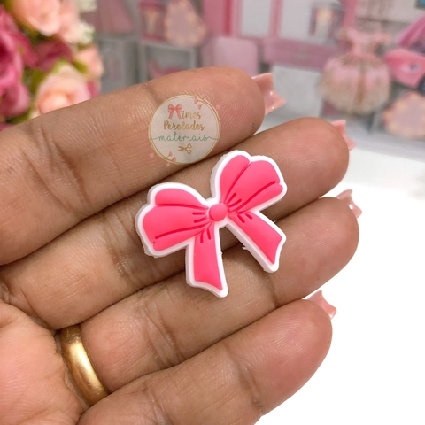Aplique emborrachado Lacinho da Barbie - unidade