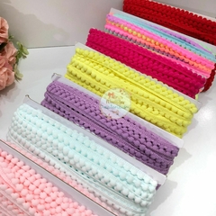 Fita mini pompom - por metro - comprar online