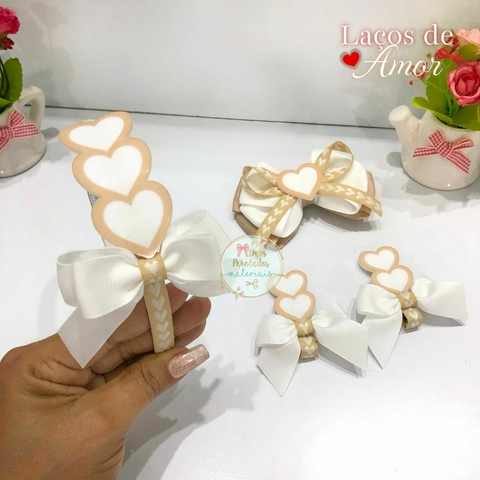 Kit Laceira de Sucesso | Laços de Amor (Branco) | monta 4 peças - comprar online