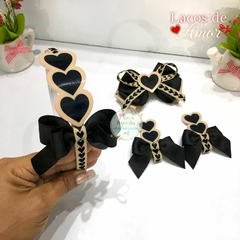 Kit Laceira de Sucesso | Laços de Amor (Preto) | monta 4 peças - comprar online