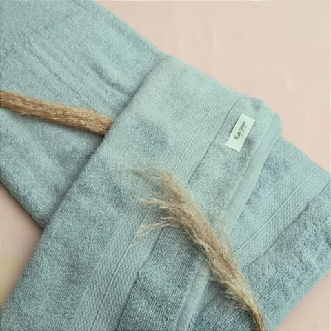 Toalha de Rosto Fio Zero Twist Primore Verde Miragem - Karsten - comprar online