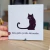 Imagem do Azulejo Gato Preto da Sorte
