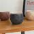 Mini Cachepot de Cerâmica Preto 7cm na internet
