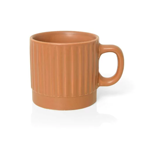Caneca Olga em Cêramica Caramelo - 200 ml - comprar online