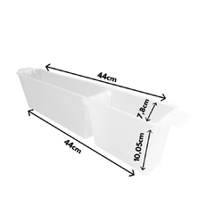 Alimentador Interno Bipartido 3L - Apicultura - comprar online