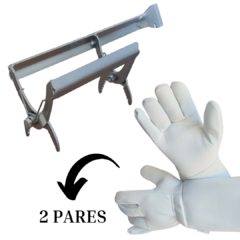 2 LUVAS SR CROSS + SACA QUADROS COM FORMÃO - comprar online