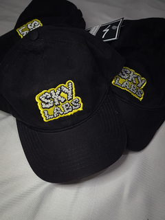 Boné - Sky Labs preto e amarelo - comprar online