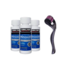 KIT 3 KIRKLAND 5% + 1 DERMAROLLER 0,5mm