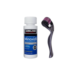 KIT 1 KIRKLAND 5% + 1 DERMAROLLER 0,5mm