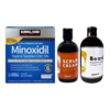 KIT 6 KIRKLAND 5% + 1 ESFOLIANTE FACIAL + 1 SHAMPOO DE BARBA