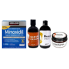 KIT 6 KIRKLAND 5% + 1 ESFOLIANTE FACIAL + 1 SHAMPOO DE BARBA + 1 BALM DE BARBA