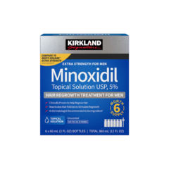 Minoxidil Kirkland 5% (6 FRASCOS)