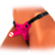 Cinta com Prótese Peniana Texturizada 12x3cm - Rosa na internet