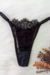 Calcinha Fio Renda - Preta - comprar online