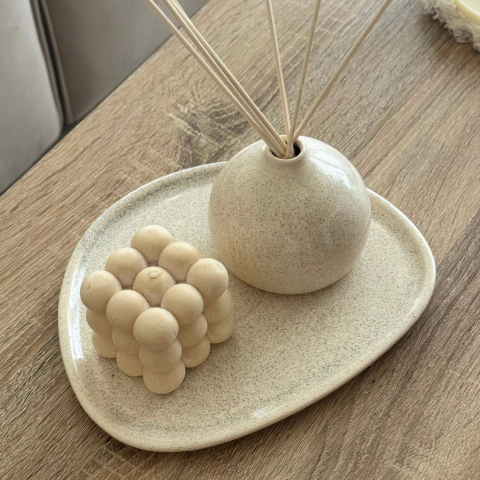 BANDEJA CERAMICA IRREGULAR