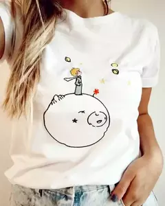 Remera Principito y Mundo - comprar online