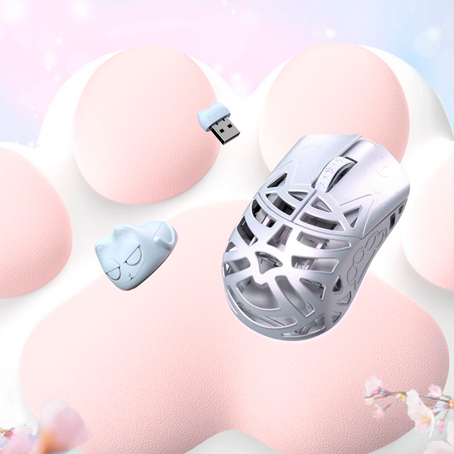 wlmouse BEAST Miao ホワイト・パープル wlmouse beast miao ホワイト パープル 8000Hz WLMOUSE Beast