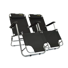 Reposera Plegable Playa Jardín Camping Acero X2 Branx - comprar online