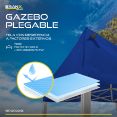 Gazebo 3x3 Metros Branx Autoarmable Plegable Exterior