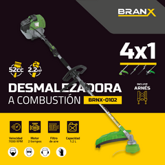 Desmalezadora Motosierra Bordeadora Cortacerco Branx 4 en 1 52cc en internet