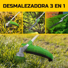 Desmalezadora Motosierra Bordeadora Cortacerco Branx 4 en 1 52cc
