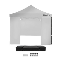 Gazebo 3x3 Metros Paredes Puerta Branx Autoarmable Plegable
