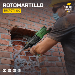 Rotomartillo Taladro Percutor 1100w Branx Con Accesorios BRXROT1100 en internet