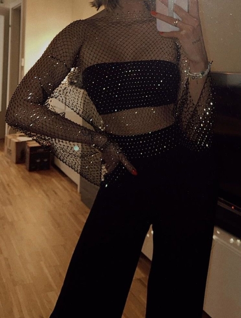 Blusa | Tela Strass - Gringa