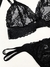 Conjunto lingerie preto - G e GG - comprar online