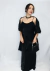 Conjunto: echarpe + vestido longo vintage - G - Alternativo e Vintage