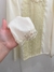 Blusa bege com bordados - G - comprar online