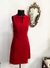 Vestido vermelho laço Dudalina - P/M