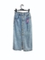 Saia midi jeans vintage anos 90 - 36