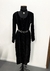 vestido longo em veludo vintage - G