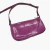 Bolsa rosa couro