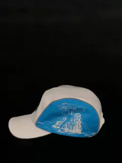 BONÉ FIVE PANEL WHITE BABY BLUE REFLETIVO PODER DA MANIPULAÇÃO - LIMITADO EM 30 UNIDADES - Ostenta Gang