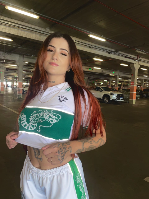 POLO WHITE REFLETIVA FIRE DRAGON - LIMITADO EM 10 UNIDADES