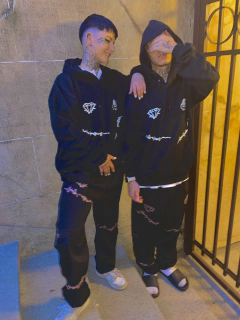 Moletom Black Boogyeman - GLOW IN THE DARK - DROP SORRISO DEMONIACO - Ostenta Gang