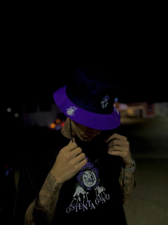 BUCKET FISHERMAN BLACK PURPLE PODER DA MANIPULAÇÃO - LIMITADO EM 30 UNIDADES