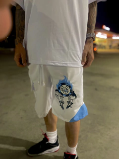 BERMUDA JOGGER WHITE BABY BLUE PODER DA MANIPULAÇÃO - LIMITADO EM 30 UNIDADES na internet