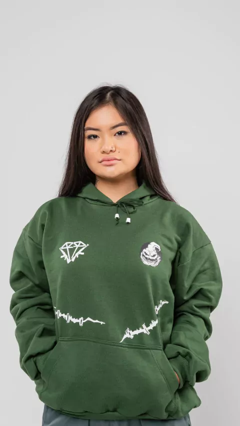 Moletom Green Boogyeman -DROP SORRISO DEMONIACO