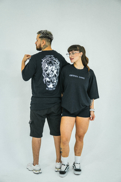 Camiseta Oversize BLACKOUT MIGUEL ARCANJO - Ostenta Gang